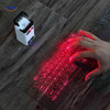 keybeam Tastatur Laserprojektion auf Tisch mit Handbenutzung www.middo.nl
