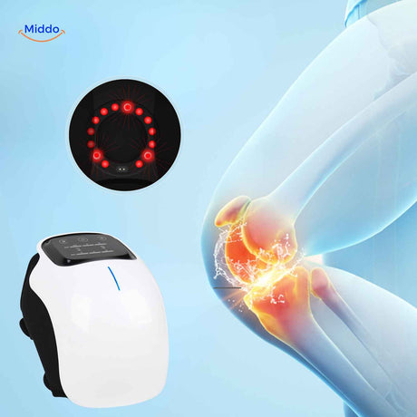 kneetherma Massager Intelligente Knie-Massage mit LED und Batterie