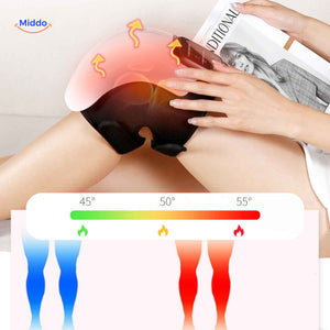 Kneetherma Massager vibrierende Kniemassage mit Kompression