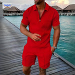 Leander™️ Zomerset Zum Tragen Im Urlaub Rot