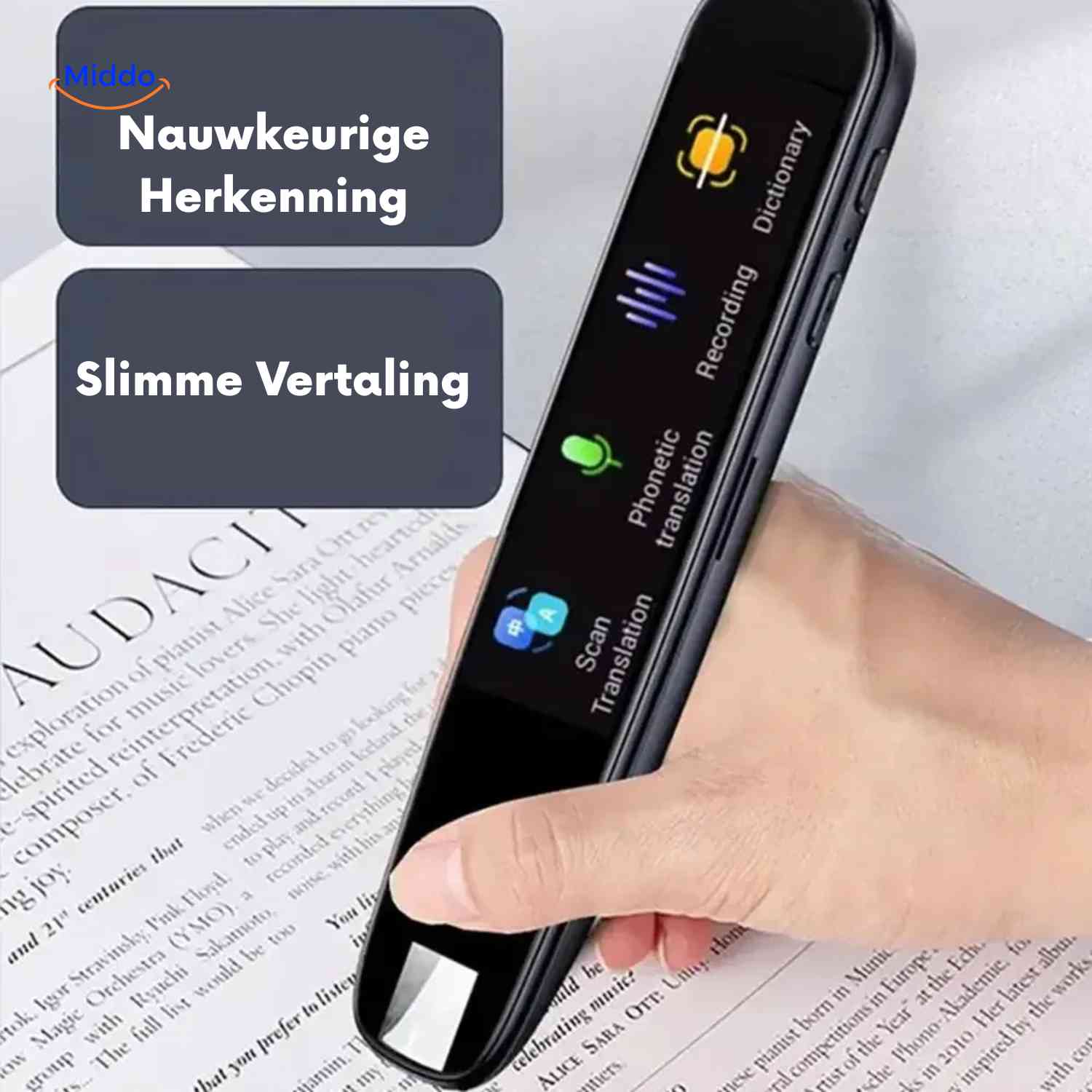 lexipen Übersetzer intelligente und präzise Texterkennung www.middo.nl