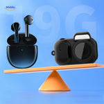 Leichtgewicht-Kamera im Vergleich zu Ohrhörern