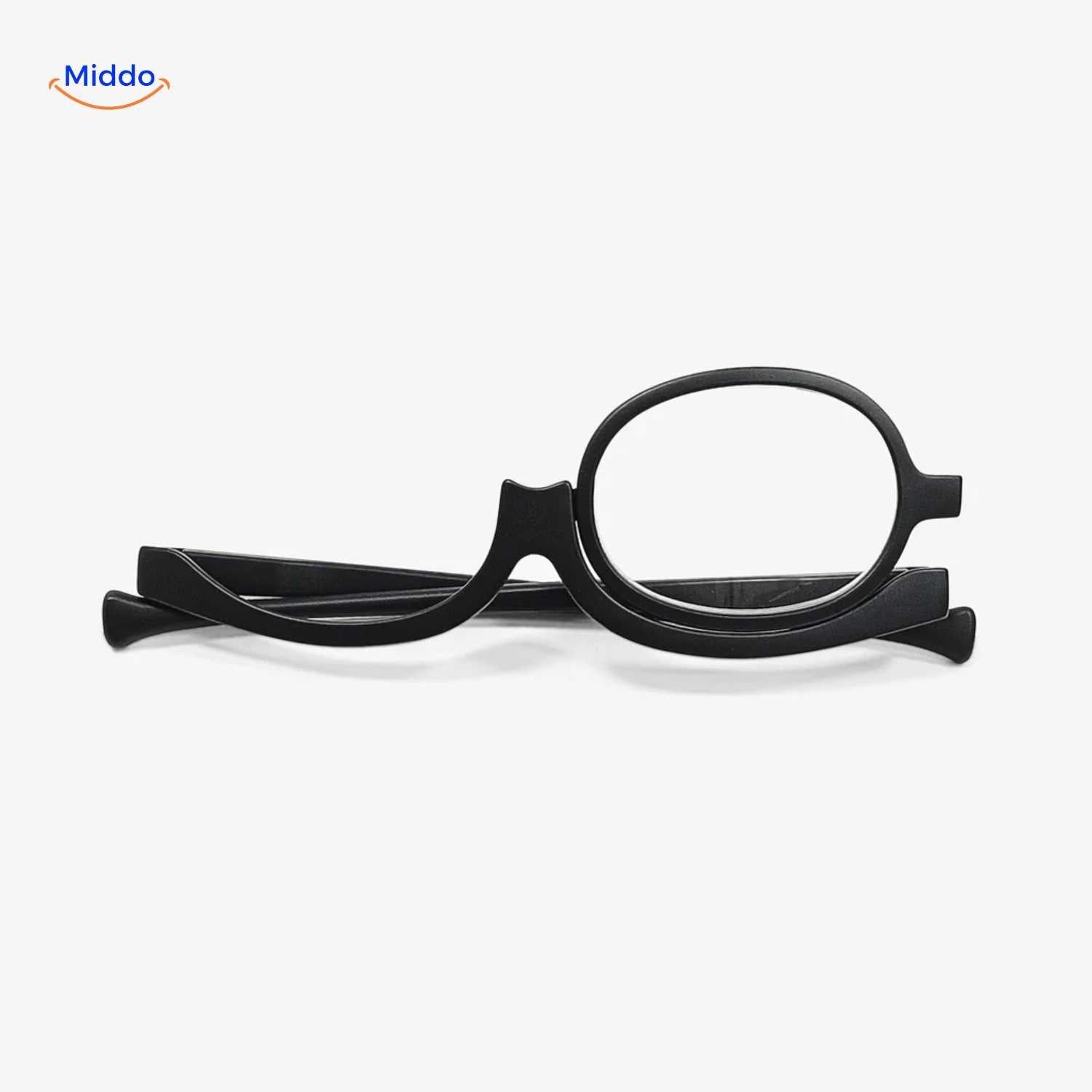loopex Brille klappbare Brille für Make-up mit einseitiger Linse www.middo.nl