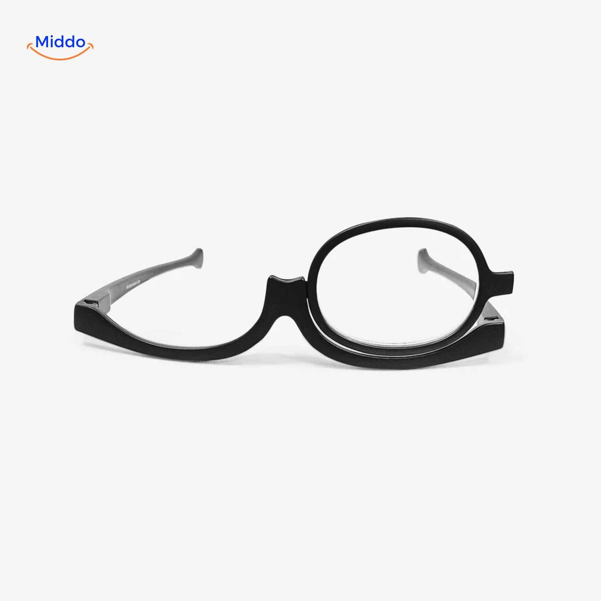 product title Loopex Brille - Vorderansicht in Schwarz - Einseitige Make-Up Brille description Entdecken Sie die Loopex Brille in elegantem Schwarz, ideal für Ihr Make-Up. Diese einseitige Brille bietet Ihnen eine klare Sicht und optimalen Komfort beim Schminken. Bestellen Sie jetzt und überzeugen Sie sich selbst! url