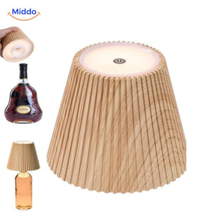 Lumavino Lampe - Drahtlose Touch-Lampe für Weinflasche