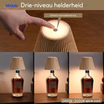 lumavino lampe wiederaufladbare weinflasche lampe mit dimmbarem licht middo.nl