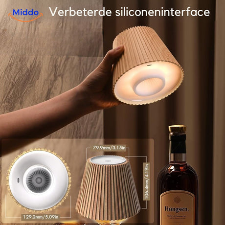 lumavino lampe silikonbasis lampe für flaschenhälse