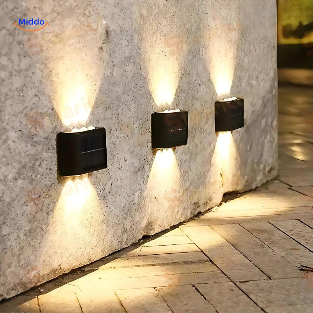 Lumibright™️ Solar Wandleuchte Für Jeden Außenbereich