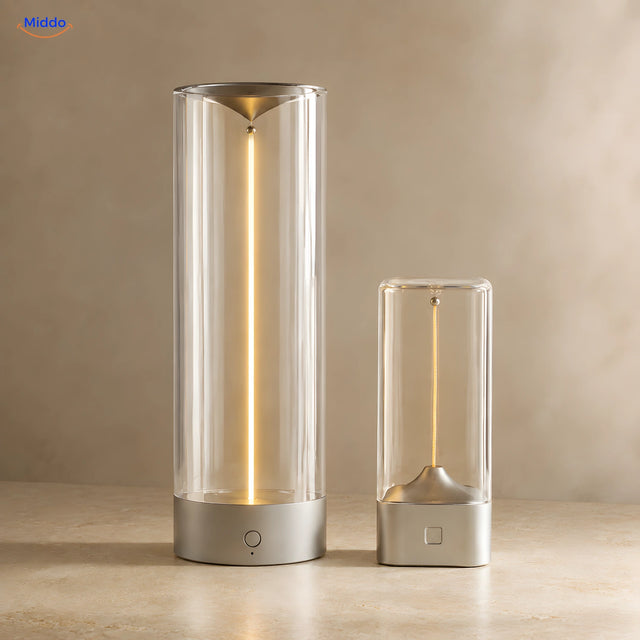 Luminex Premium rund und Kompakt quadratisch als magnetische Lampen middo.de