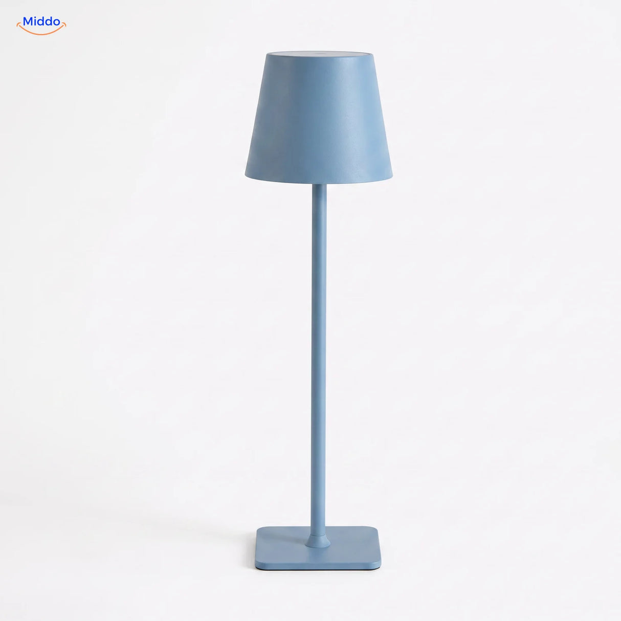 Lumiset Akku-Tischlampe blau dimmbar