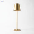 Lumiset Akku-Tischlampe gold dimmbar