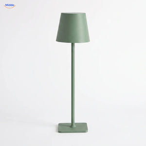 Lumiset Akku-Tischlampe grün dimmbar