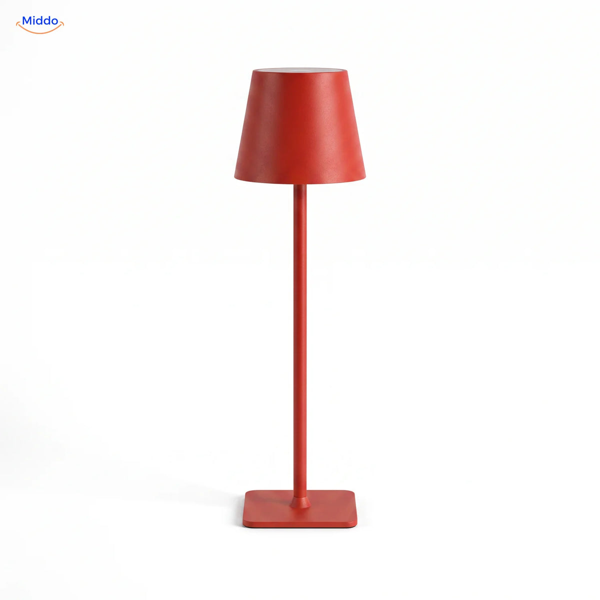 Lumiset Akku-Tischlampe rot dimmbar