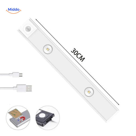 Lumitrack™ USB LED Bewegungsmelder 30 cm