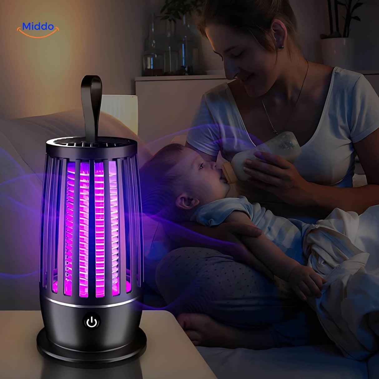 Lumizap™ Elektrischer Insektenvernichter für das Schlafzimmer funktioniert