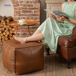 luxurasoft Leder Tatami Kissen Komfort Leseecke Middo