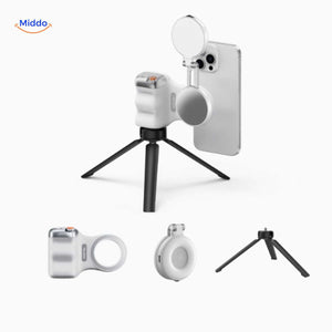 maggrip Griff mit Ringlicht Stativ und modularen Teilen