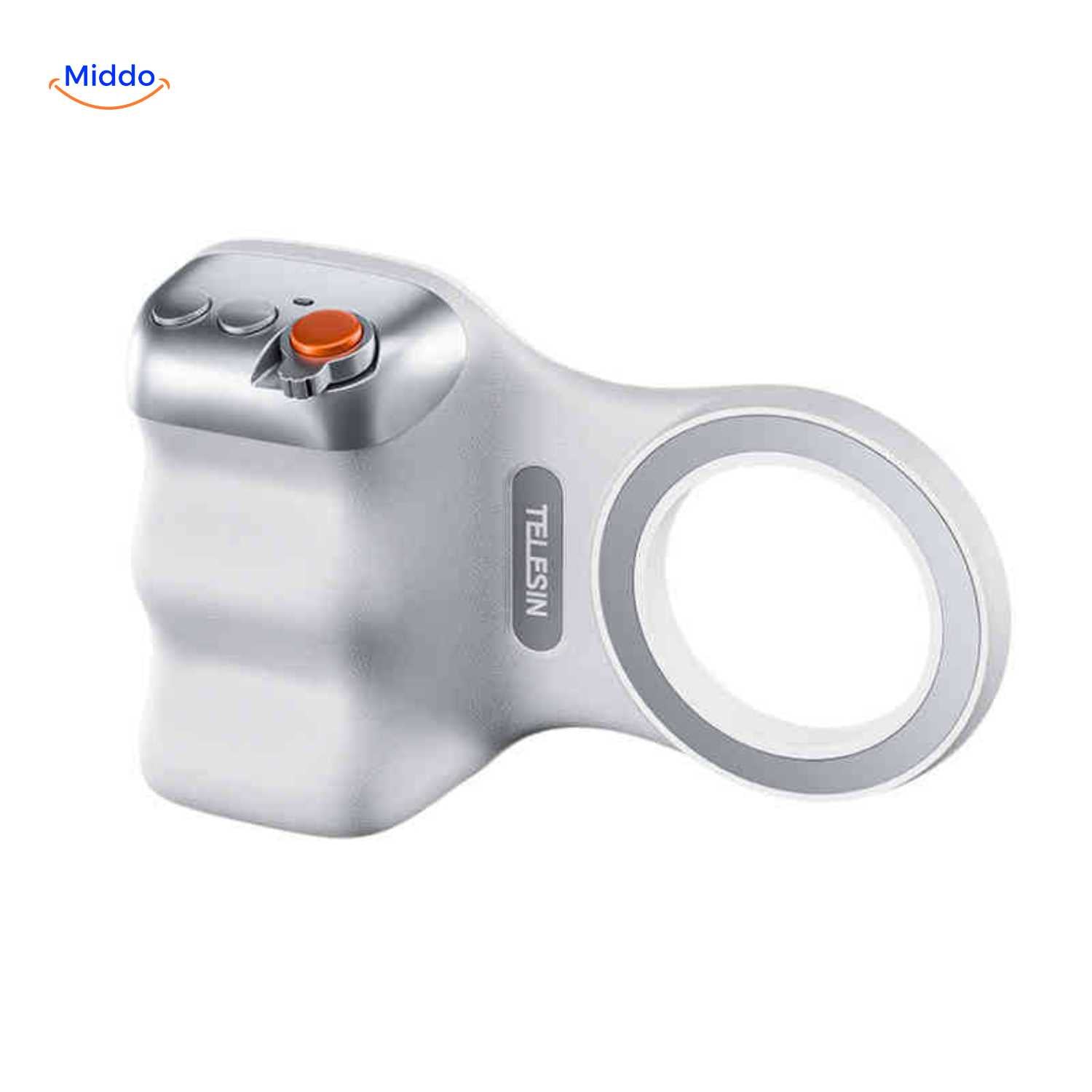 maggrip Handgriff Shuttergrip mit taktilen Tasten und magnetischem Ring www.middo.nl