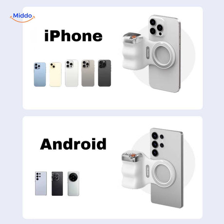 maggrip Griff universelle Kompatibilität mit iPhone und Android-Geräten