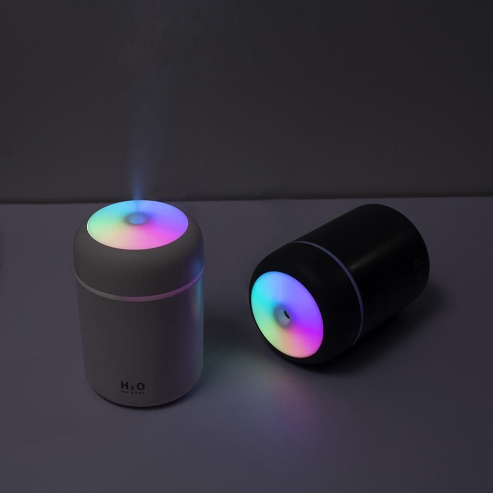 Magic Air H2O Luftbefeuchter mit duftender Luft und LED-Beleuchtung in Schwarz und Weiß