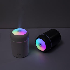Magic Air H2O Luftbefeuchter mit duftender Luft und LED-Beleuchtung in Schwarz und Weiß