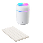 Magic Air H2O Luftbefeuchter erhältlich in verschiedenen Farben: Pink und Grau.