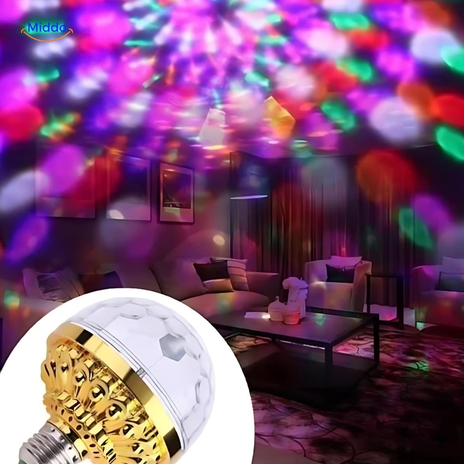 Magicball™ LED Disco Licht für Ihr Wohnzimmer