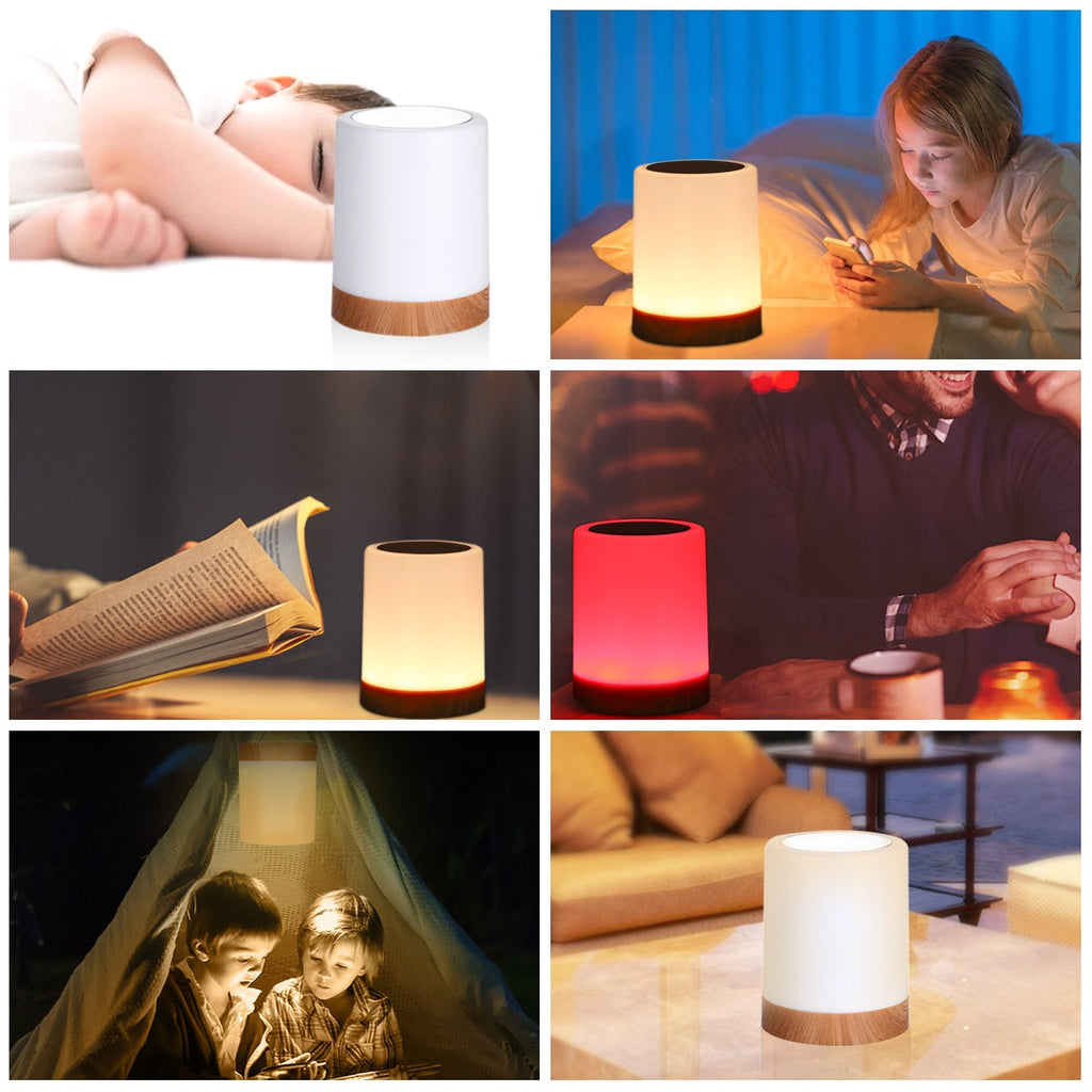 Magictouch Lampe in verschiedenen häuslichen Umgebungen und Farben