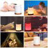 Magictouch Lampe in verschiedenen häuslichen Umgebungen und Farben