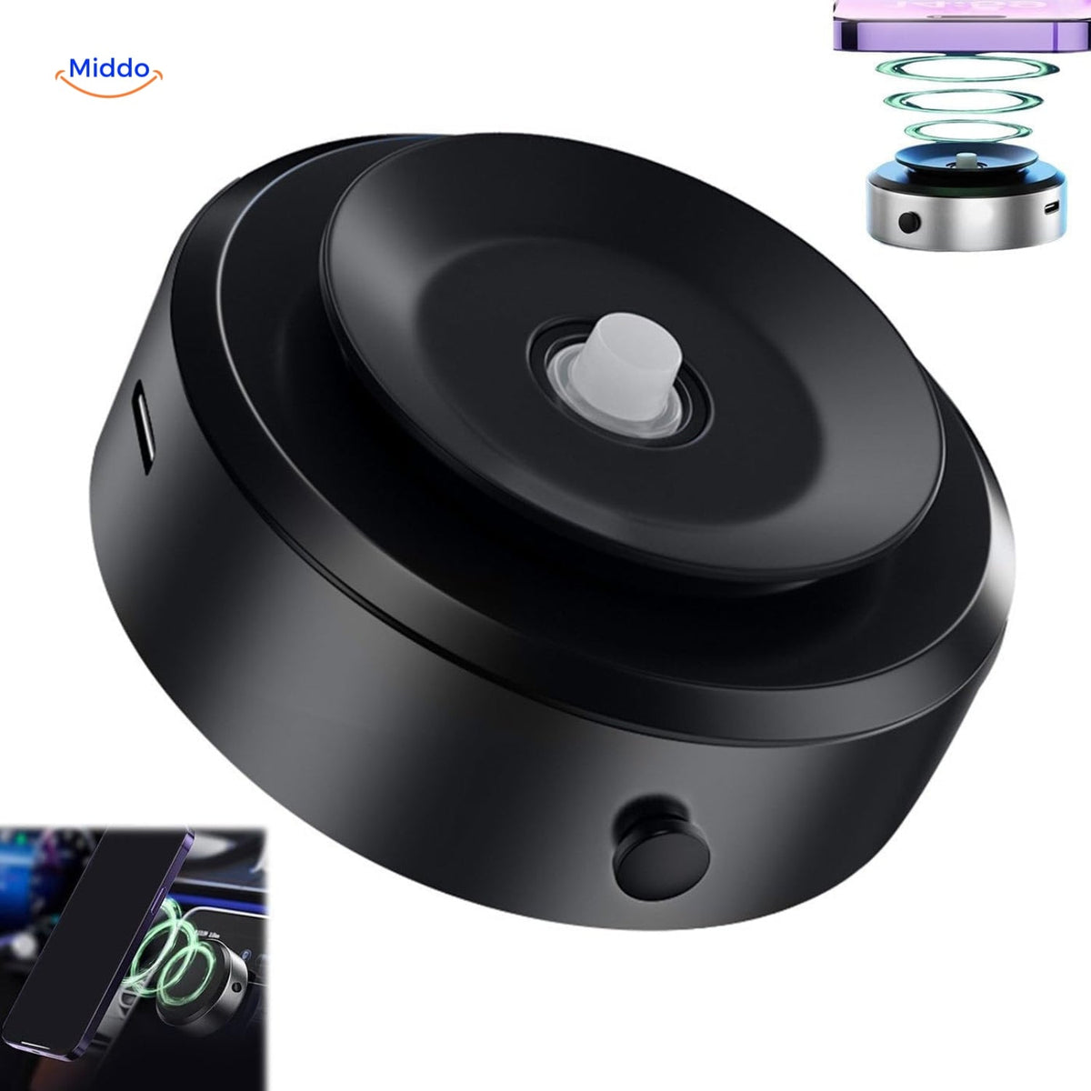 Magnamounttm™ 360 Auto-Telefonhalter Mit Saugnapf