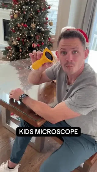 Mikroskop Kinder weißes digitales Mikroskop für Kinder