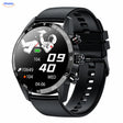 LIGE Smartwatch: schwarzes Modell mit Silikonarmband.