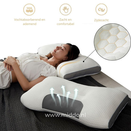 DreamGuard Pro Nackenstützkissen mit atmungsaktivem Design