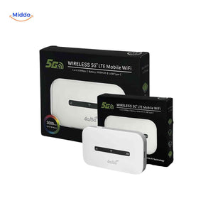 Netrovia Router kompakter Router mit großer und kleiner Verpackung