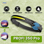 Nightray Kopflampe 230 Grad COB-LED Beleuchtung - www.middo.de