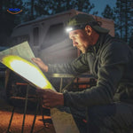 Nightray Kopflampe für das Kartenlesen beim Campen – www.middo.de