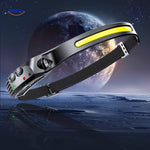 Nightray LED Stirnlampe mit Panorama-Lichtstrahl | www.middo.de