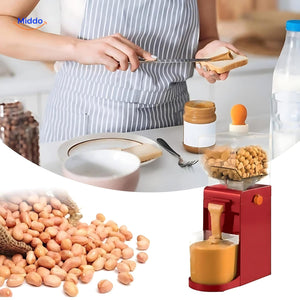 NutriCrunch™ Elektrische Erdnussbuttermaschine | Frische, Selbstgemachte und Gesunde Aufstriche