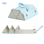 optigarde Brillenschneider blau 3-fach faltbare Brillenbox www.middo.nl