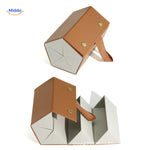 optigarde Brillenetui Caramel 5 Fächer Multivak Brillenetui www.middo.nl