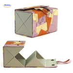 optigarde Brillenkoker rosa Blumen 4 Fächer moderne Brillendose www.middo.nl