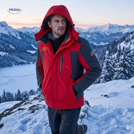 OutdoorJackets Winterjacke für Outdoor-Einsatz in den Bergen