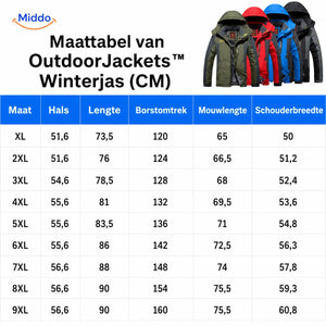 OutdoorJackets™ Winterjacke | Warm, bequem und wetterfest