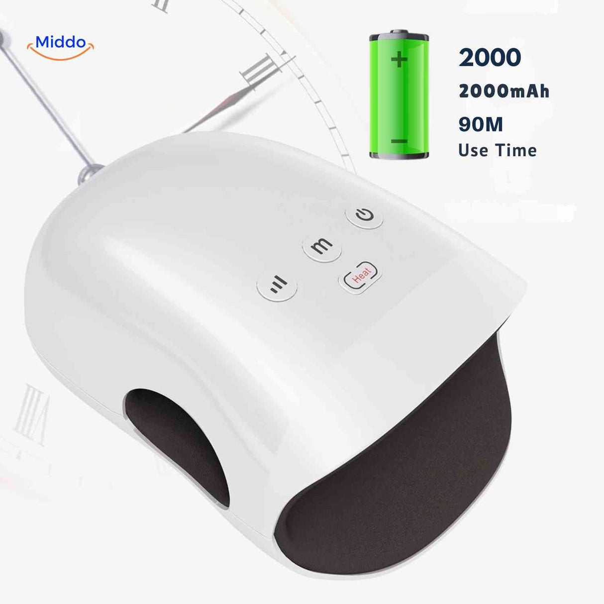 palmex massager Langanhaltende Nutzung mit starker Batterie