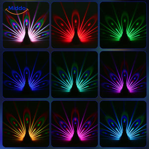 peacockglow Lampe rosa und weiße Variante ideal für stimmungsvolle Beleuchtung