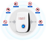 Pest Reject Gerät mit Symbolen von abgeschreckten Insekten