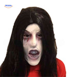 Phantomix Maske – enges, bleiches Vampir-Masker mit blutigen Augen | www.middo.de