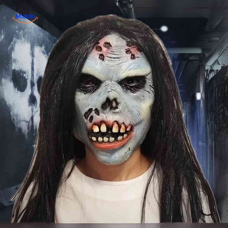 Phantomix Horror Zombie Maske mit Beulen und faulen Zähnen – Entdecken Sie jetzt das Zombie-Erlebnis! Besuchen Sie uns auf !