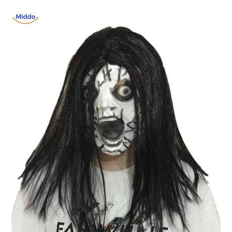 **Phantomix Maske – Schrei-Maske mit schwarzen Rissen und gruseligen Augen** Besuchen Sie uns auf www.middo.de und entdecken Sie unser einzigartiges Phantomix Maske! Diese furchteinflößende Schrei-Maske ist perfekt für Halloween oder Kostümpartys. Mit ihren markanten schwarzen Rissen und beängstigenden Augen zieht sie alle Blicke auf sich. Werden Sie zum echten Hingucker – sichern Sie sich jetzt Ihr Exemplar!