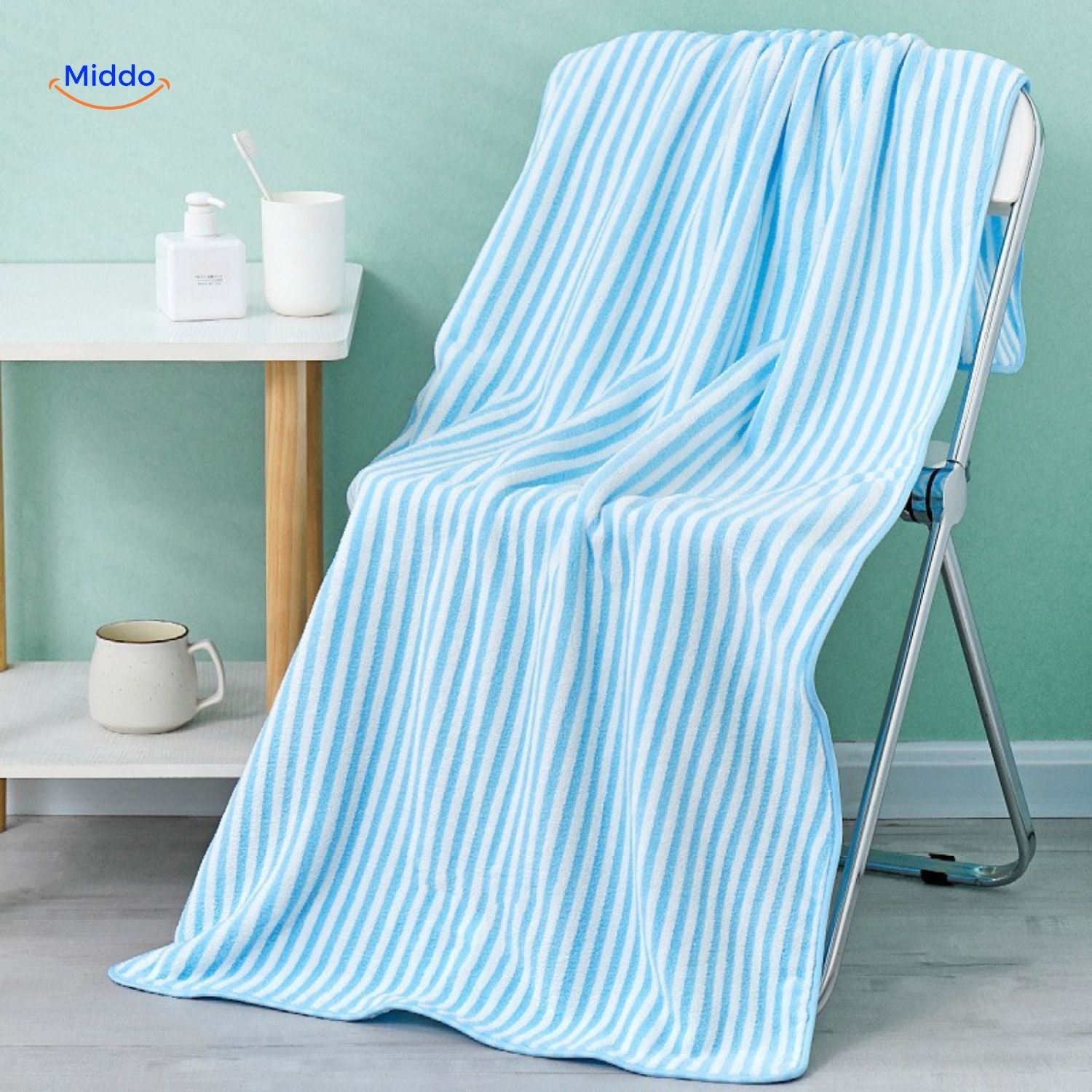 pineapplegrid Badhandtuch schnell trocknend absorbierend Waschtuch perfektes Geschenk Middo